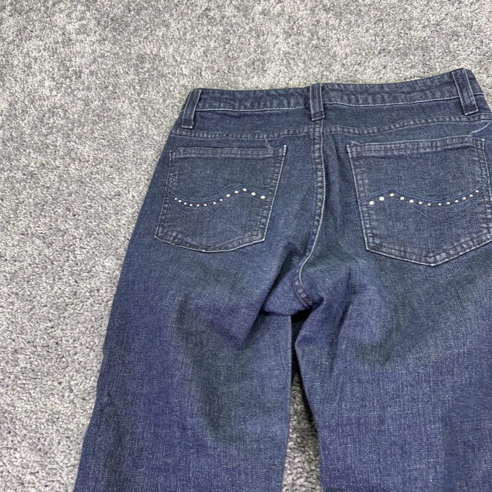 Lee Jeans Womens 6 Short Blue Slender Secret Bootcut Stretch Dark Wash Denim - Picture 15 of 15